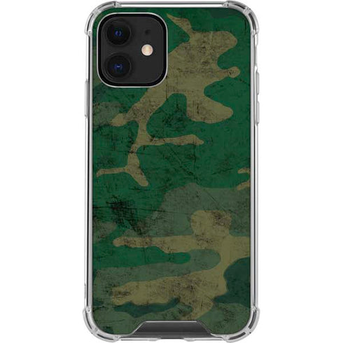 Camouflage iPhone 12 Clear Case