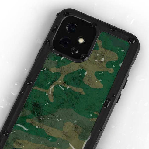 Camouflage iPhone 12 Mini Waterproof Case