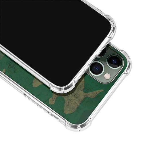Camouflage iPhone 12 Pro Clear Case