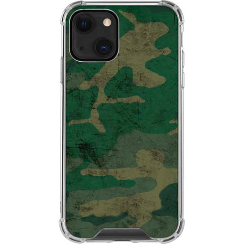 Camouflage iPhone 14 Clear Case