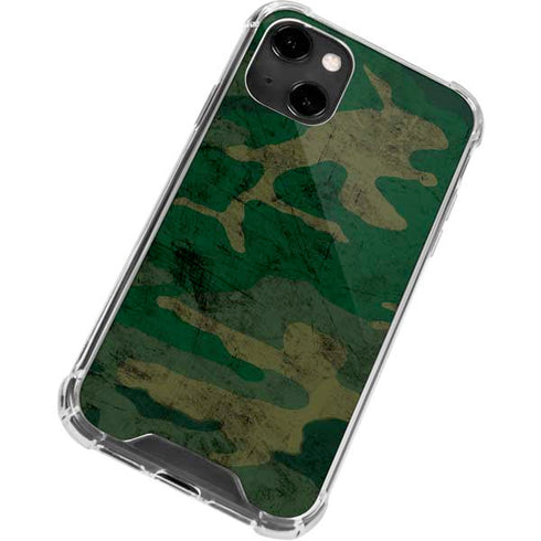 Camouflage iPhone 14 Clear Case