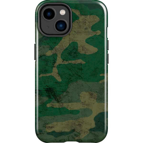 Camouflage iPhone 15 Plus Impact Case