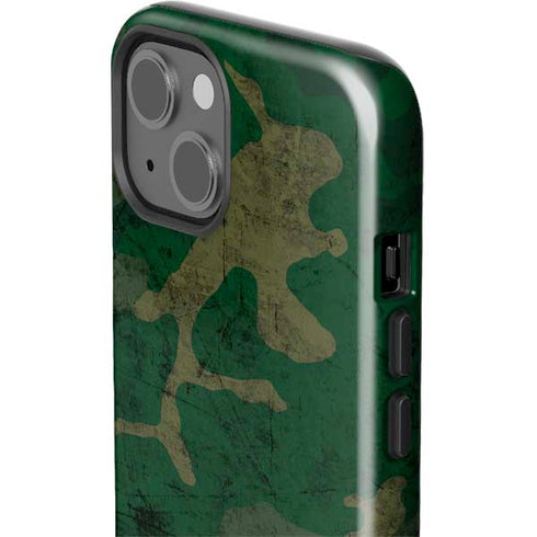 Camouflage iPhone 15 Plus Impact Case