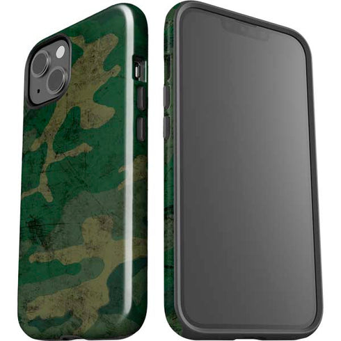 Camouflage iPhone 15 Plus Impact Case