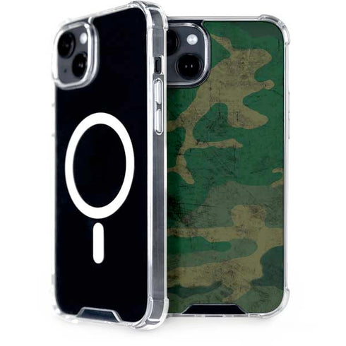 Camouflage iPhone 15 Plus MagSafe Case