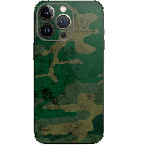 Camouflage iPhone 14 Pro Skin