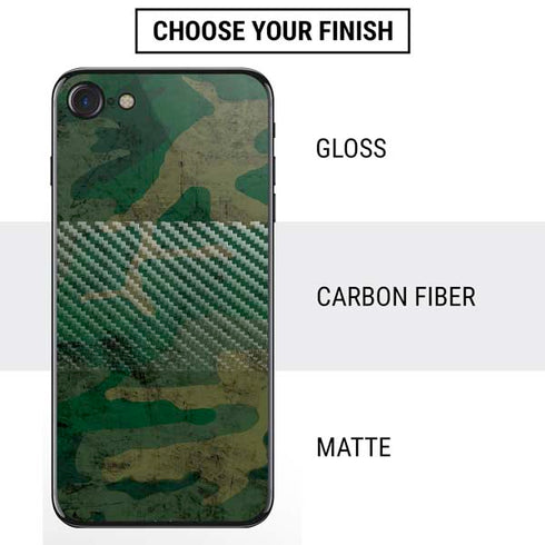 Camouflage iPhone SE (2nd & 3rd Gen) Skin