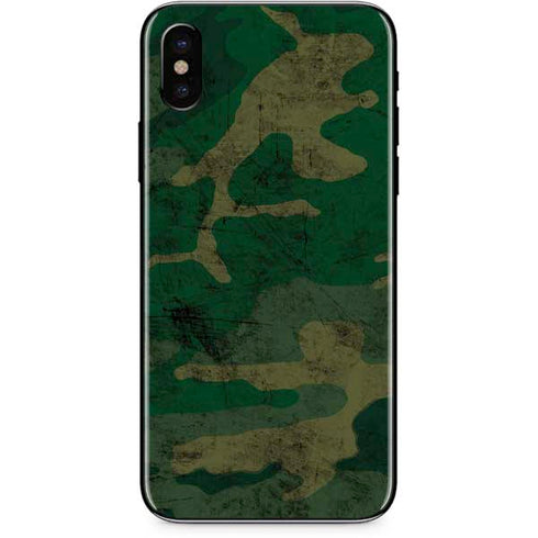 Camouflage iPhone X Skin