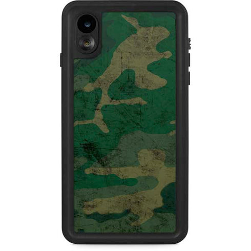 Camouflage iPhone XR Waterproof Case