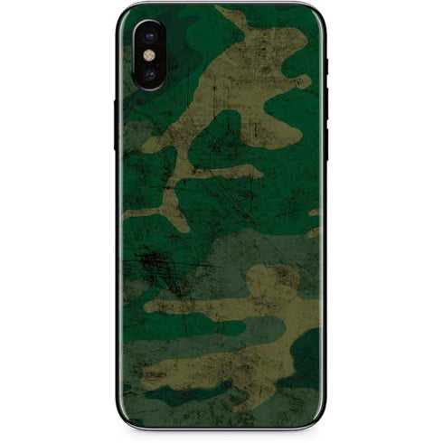 Camouflage iPhone XS Skin
