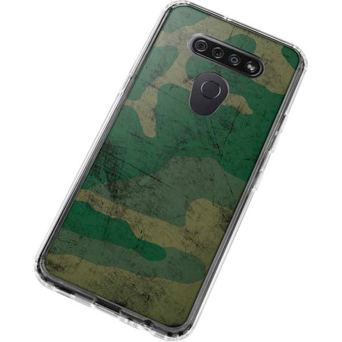 Camouflage LG K51/Q51 Clear Case