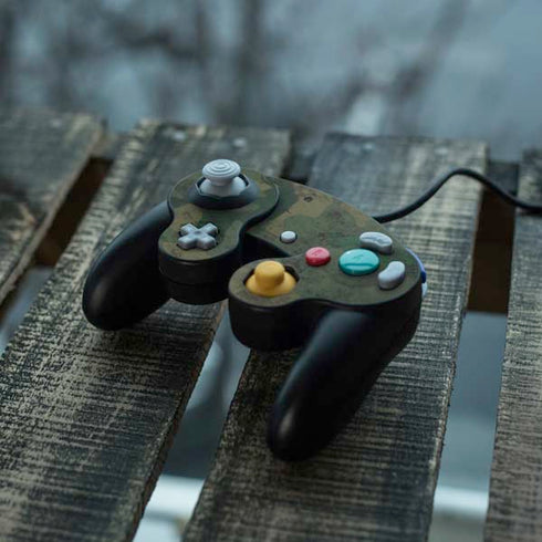 Camouflage Nintendo GameCube Controller Skin