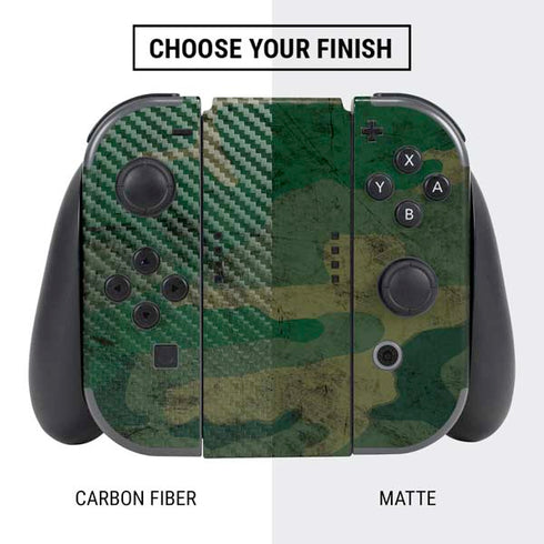 Camouflage Nintendo Switch Bundle Skin