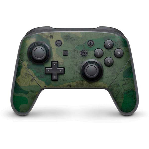Camouflage Nintendo Switch Pro Controller Skin