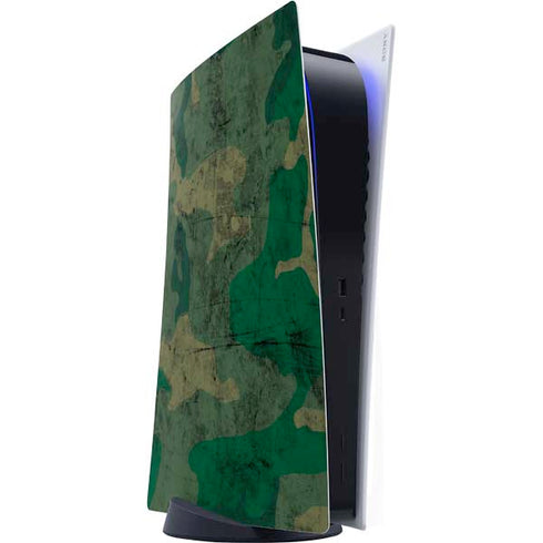 Camouflage PS5 Digital Edition Console Skin