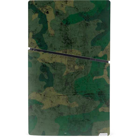 Camouflage PS5 Slim Digital Edition Bundle Skin