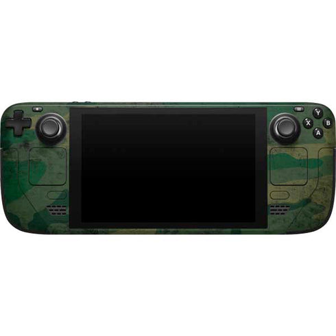 Camouflage Steam Deck Handheld Gaming Computer Skin