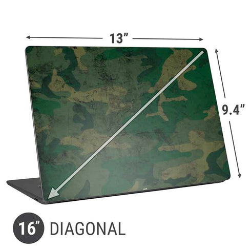 Camouflage Universal Laptop 16in (13 x 9.4in) Skin