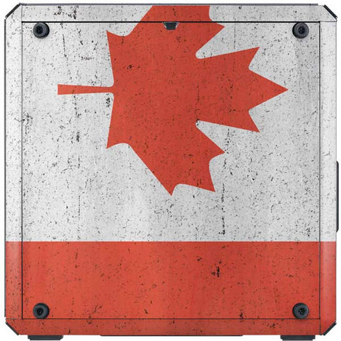 Canada Flag Distressed Cooler Master MasterBox Q300L Mini Tower Skin