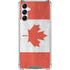 Canada Flag Distressed Galaxy A15 5G Clear Case
