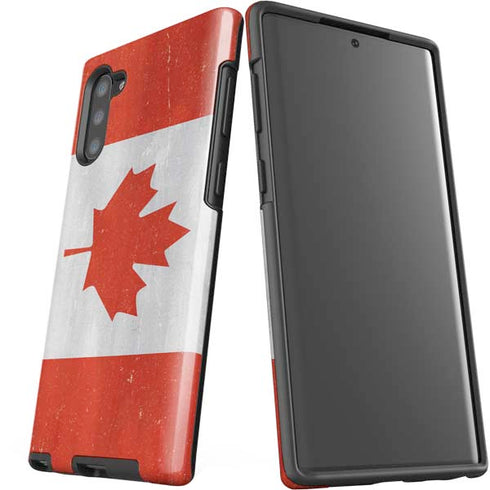 Canada Flag Distressed Galaxy Note 10 Pro Case