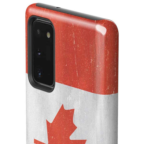 Canada Flag Distressed Galaxy Note20 5G Pro Case