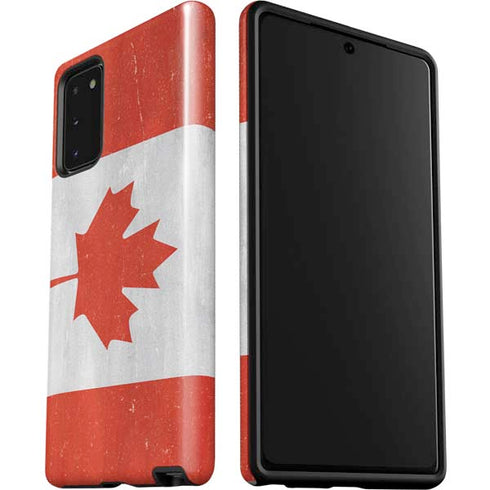Canada Flag Distressed Galaxy Note20 5G Pro Case