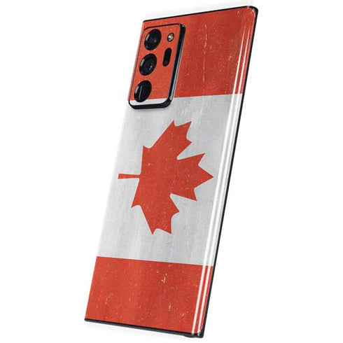 Canada Flag Distressed Galaxy Note20 Ultra 5G Skin