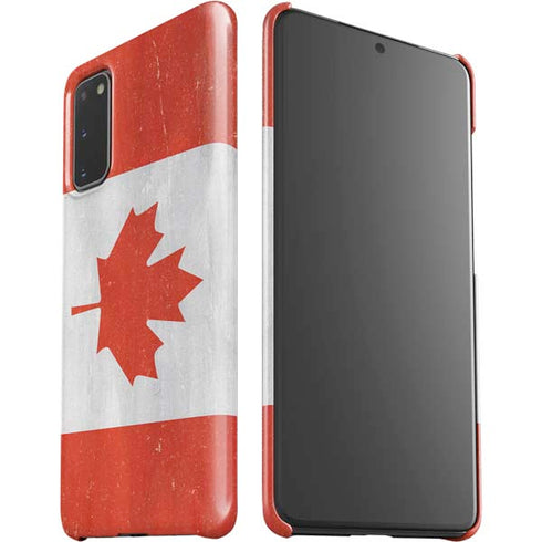 Canada Flag Distressed Galaxy S20 Lite Case