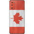Canada Flag Distressed Galaxy S20 Skin
