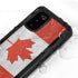 Canada Flag Distressed Galaxy S20 Waterproof Case
