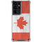 Canada Flag Distressed Galaxy S21 Ultra 5G Clear Case