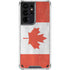 Canada Flag Distressed Galaxy S21 Ultra 5G Clear Case