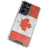 Canada Flag Distressed Galaxy S21 Ultra 5G Clear Case