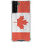 Canada Flag Distressed Galaxy S22 Plus Clear Case