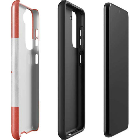 Canada Flag Distressed Galaxy S22 Pro Case