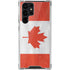Canada Flag Distressed Galaxy S22 Ultra Clear Case