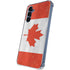 Canada Flag Distressed Galaxy S24 Clear Case