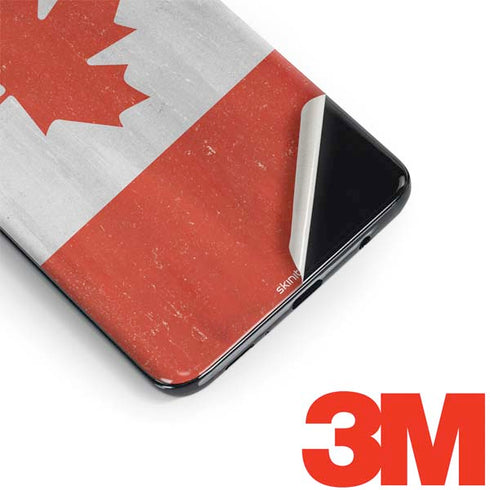 Canada Flag Distressed Galaxy S9 Plus Skin