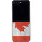 Canada Flag Distressed Galaxy Z Flip5 5G Skin