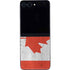 Canada Flag Distressed Galaxy Z Flip5 5G Skin