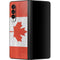 Canada Flag Distressed Galaxy Z Fold3 5G Skin