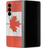 Canada Flag Distressed Galaxy Z Fold4 5G Skin