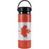 Canada Flag Distressed Hydro Flask 20oz Wide Mouth Skin