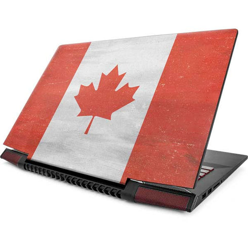Canada Flag Distressed Lenovo IdeaPad Skin