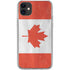 Canada Flag Distressed iPhone 11 Clear Case