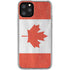 Canada Flag Distressed iPhone 11 Pro Clear Case