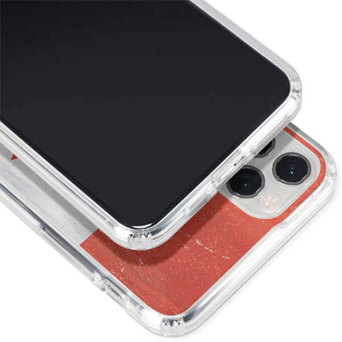 Canada Flag Distressed iPhone 11 Pro Clear Case
