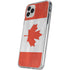 Canada Flag Distressed iPhone 11 Pro Clear Case
