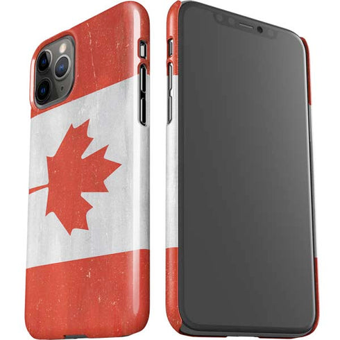 Canada Flag Distressed iPhone 11 Pro Lite Case